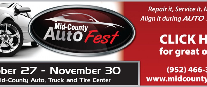 Mid-County Auto Fest – Now until November 30